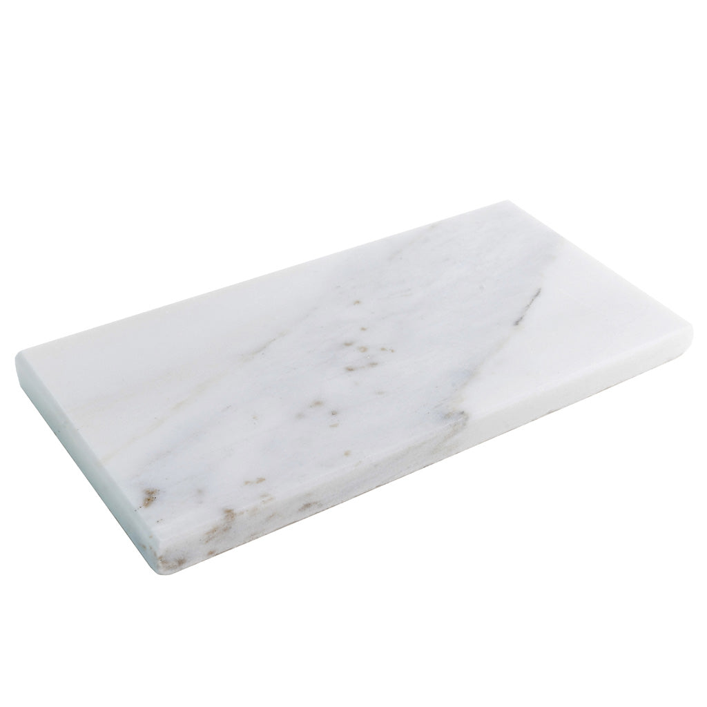 White 3x6 Polished Subway Calacatta Gold Marble Tile (40 pack, 5 sq ft/case)