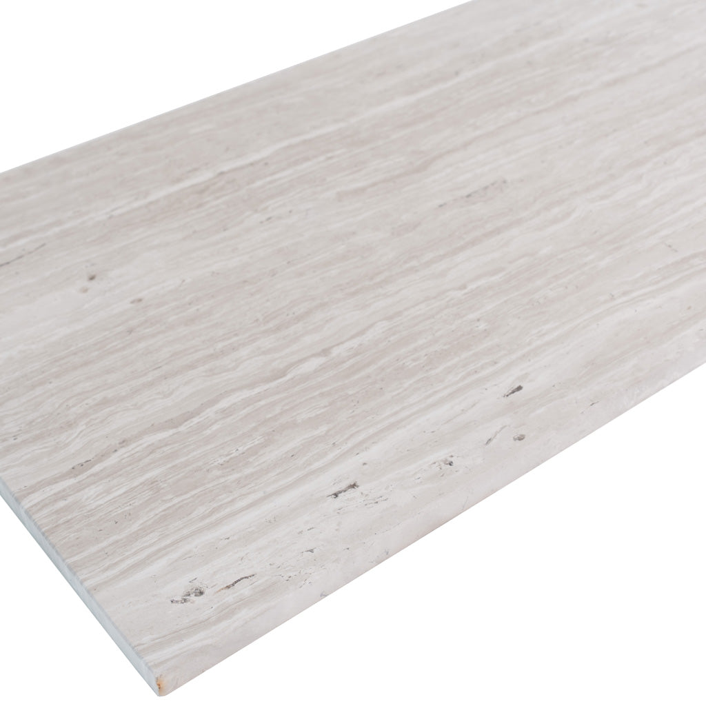 Wooden Grey 12x24 Polished Field Marble Tile (5 pack, 10 sq ft/case)
