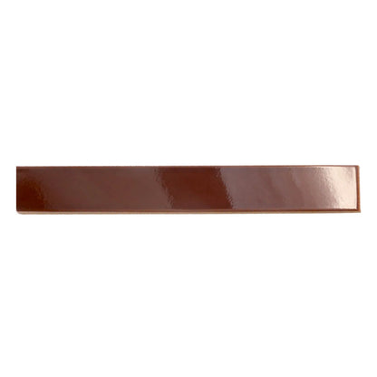 Caramel 2x16 Glossy Ceramic Subway Tile (50 pack, 10.76 sq ft/case)