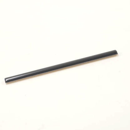 Jet Black 0.5x8 Glossy Ceramic Pencil Tile Trim (10 pack, 0.27 sq ft/case)