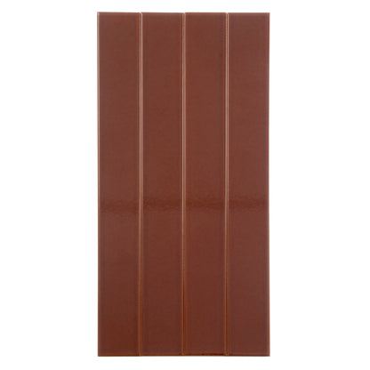 Caramel 2x16 Glossy Ceramic Subway Tile (50 pack, 10.76 sq ft/case) - Sample