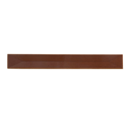 Caramel 2x16 Glossy Ceramic Deco Subway Tile (50 pack,10.76 sq ft/case) - Sample