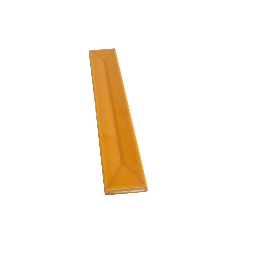 Honey 2x16 Glossy Ceramic Deco Subway Tile (50 pack,10.76 sq ft/case) - Sample