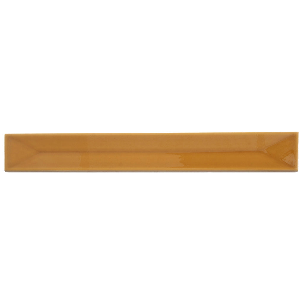 Honey 2x16 Glossy Ceramic Deco Subway Tile (50 pack,10.76 sq ft/case) - Sample