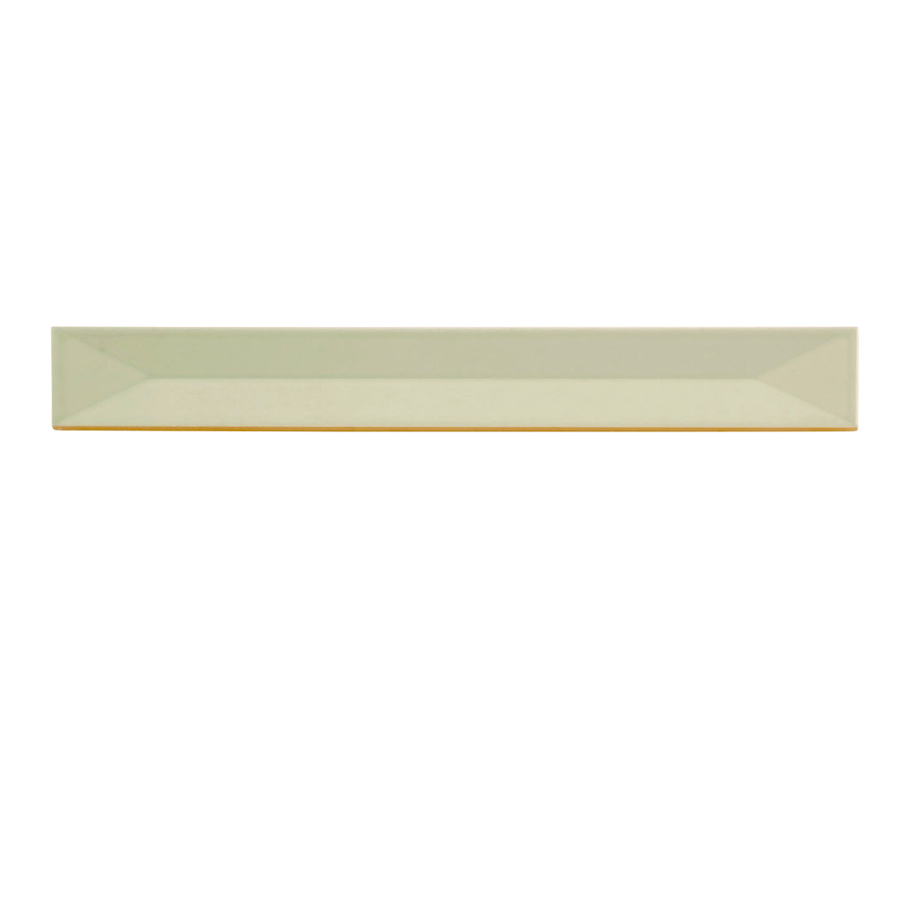 Soft Mint Green 2x16 Glossy Ceramic Deco Subway Tile (50 pack,10.76 sq ft/case) - Sample