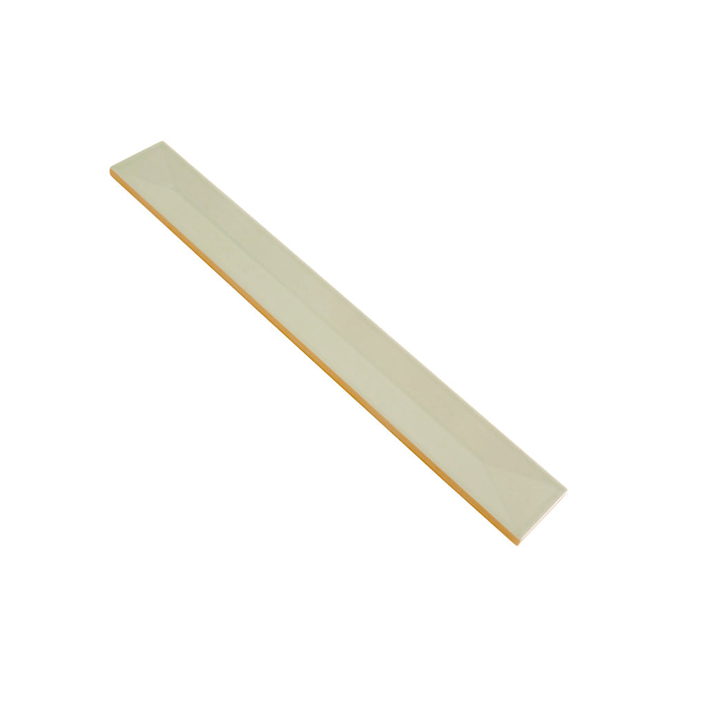 Soft Mint Green 2x16 Glossy Ceramic Deco Subway Tile (50 pack,10.76 sq ft/case) - Sample