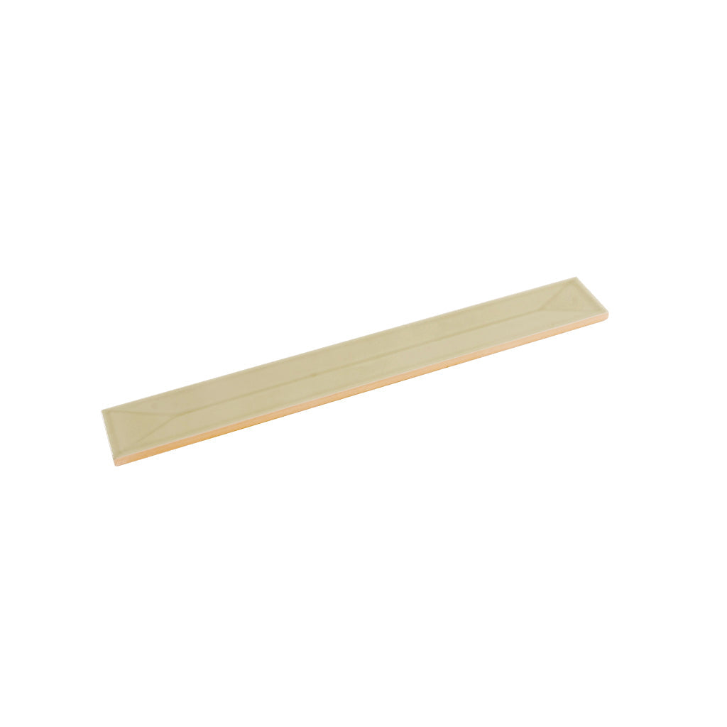 Soft Olive 2x16 Glossy Ceramic Deco Subway Tile (50 pack,10.76 sq ft/case) - Sample