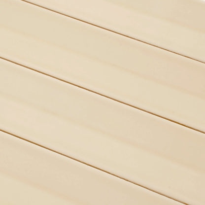 Alabaster Beige 2x16 Glossy Ceramic Deco Subway Tile (50 pack,10.76 sq ft/case) - Sample