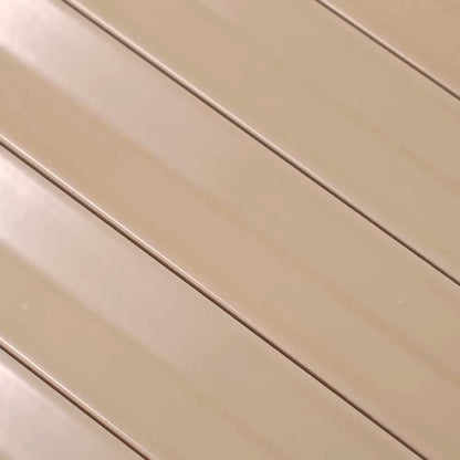Alabaster Beige 2x16 Glossy Ceramic Deco Subway Tile (50 pack,10.76 sq ft/case) - Sample