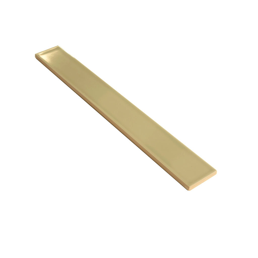 Soft Olive 2x16 Glossy Ceramic Subway Tile (50 pack, 10.76 sq ft/case) - Sample
