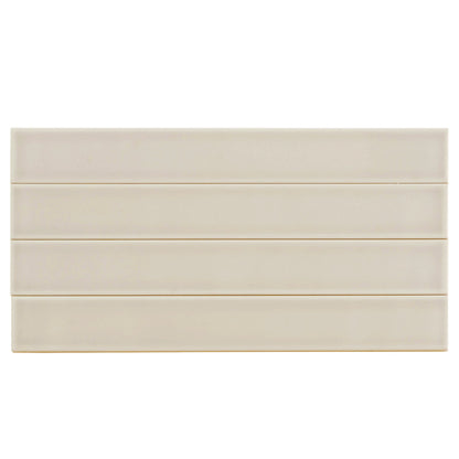 Soft Dove Gray 2x16 Glossy Ceramic Subway Tile (50 pack, 10.76 sq ft/case)