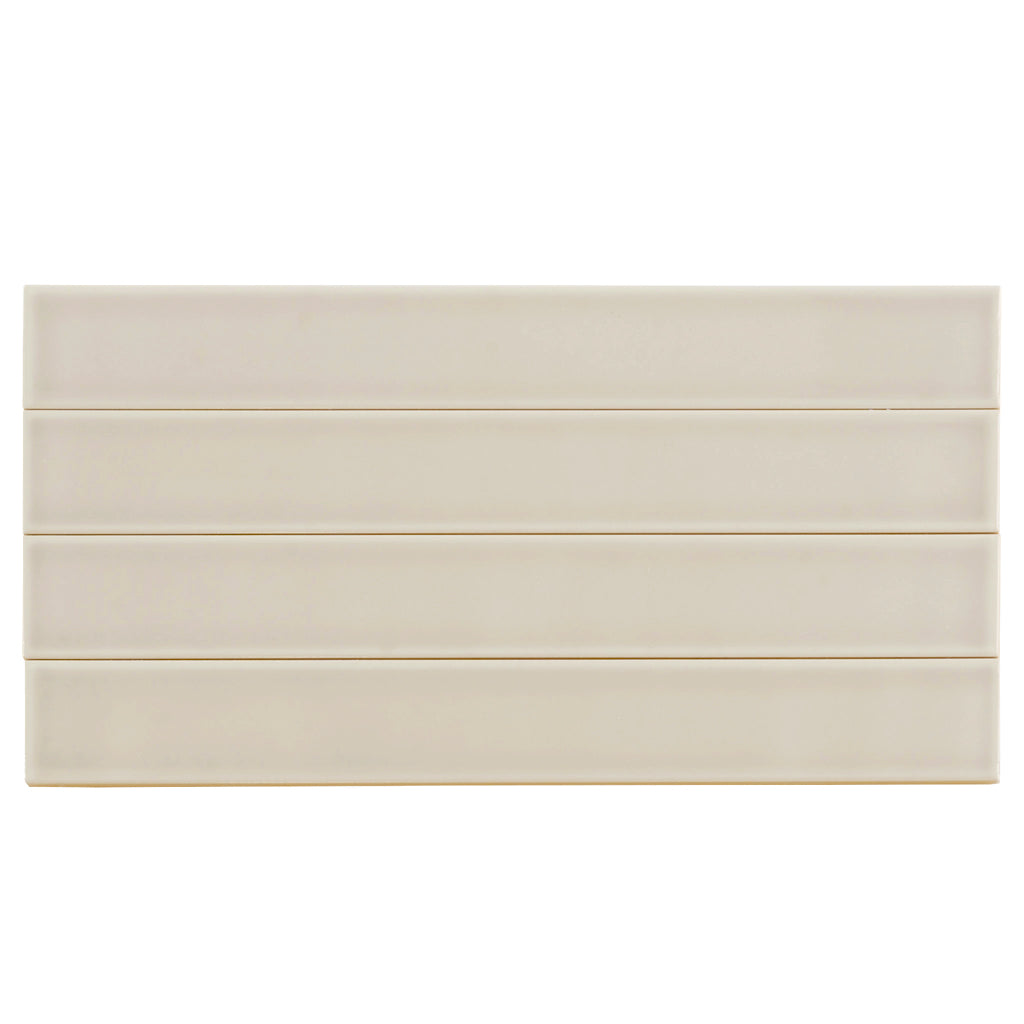 Soft Dove Gray 2x16 Glossy Ceramic Subway Tile (50 pack, 10.76 sq ft/case) - Sample