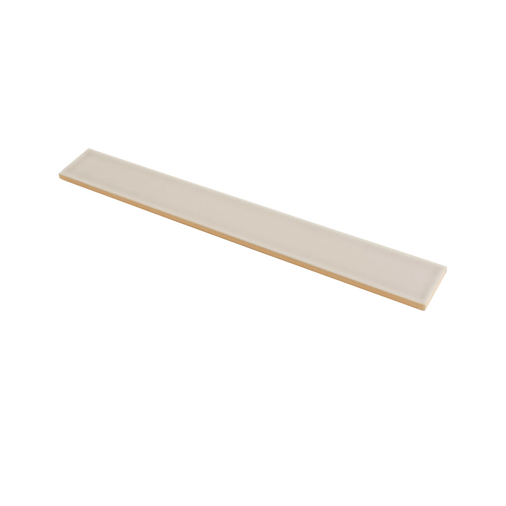 Soft Dove Gray 2x16 Glossy Ceramic Subway Tile (50 pack, 10.76 sq ft/case) - Sample