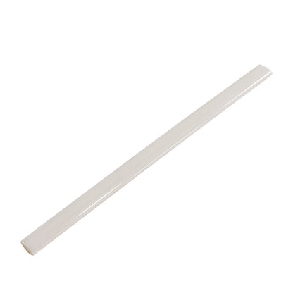 Soft Dove Gray 0.5x8 Glossy Ceramic Pencil Tile Trim (10 pack, 0.27 sq ft/case) - Sample