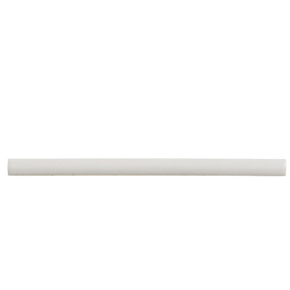 Soft Dove Gray 0.5x8 Glossy Ceramic Pencil Tile Trim (10 pack, 0.27 sq ft/case) - Sample