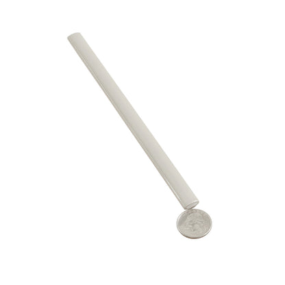Soft Dove Gray 0.5x8 Glossy Ceramic Pencil Tile Trim (10 pack, 0.27 sq ft/case)