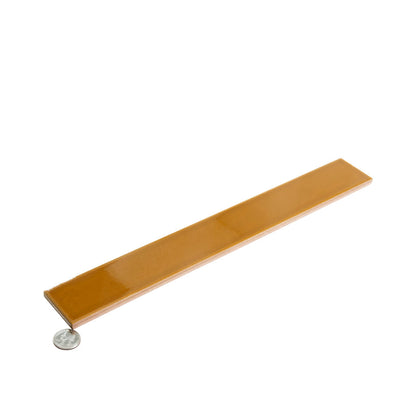 Honey 2x16 Glossy Ceramic Subway Tile (50 pack, 10.76 sq ft/case) - Sample