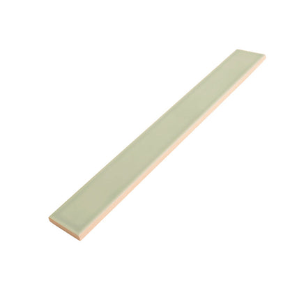 Soft Mint Green 2x16 Glossy Ceramic Subway Tile (50 pack, 10.76 sq ft/case) - Sample
