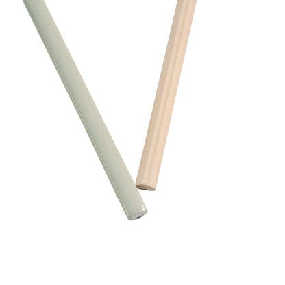 Soft Mint Green 0.5x8 Glossy Ceramic Pencil Tile Trim (10 pack, 0.27 sq ft/case) - Sample