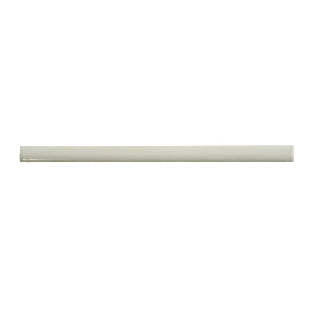 Soft Mint Green 0.5x8 Glossy Ceramic Pencil Tile Trim (10 pack, 0.27 sq ft/case) - Sample