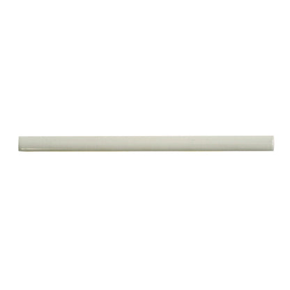 Soft Mint Green 0.5x8 Glossy Ceramic Pencil Tile Trim (10 pack, 0.27 sq ft/case) - Sample