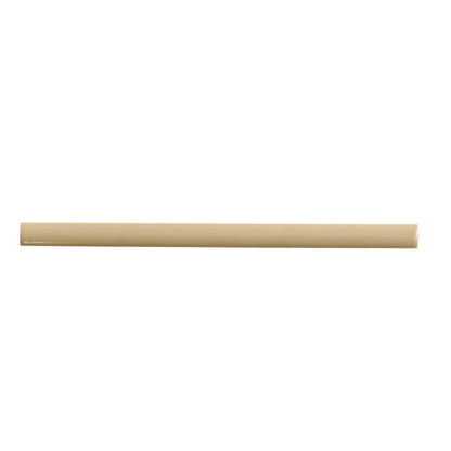 Soft Olive 0.5x8 Glossy Ceramic Pencil Tile Trim (10 pack, 0.27 sq ft/case) - Sample