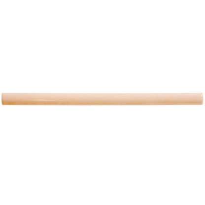Powder Pink 0.5x8 Glossy Ceramic Pencil Tile Trim (10 pack, 0.27 sq ft/case)