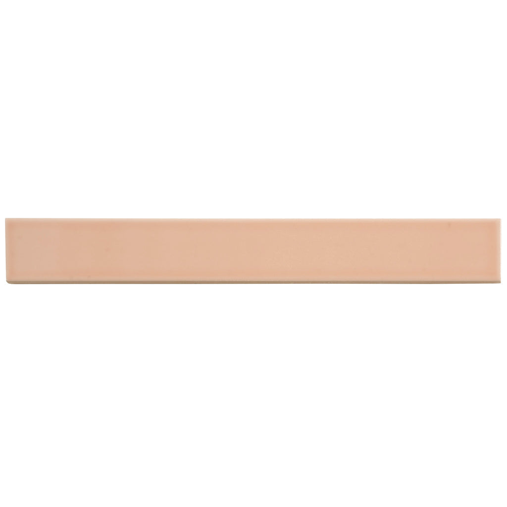 Powder Pink 2x16 Glossy Ceramic Subway Tile (50 pack, 10.76 sq ft/case)