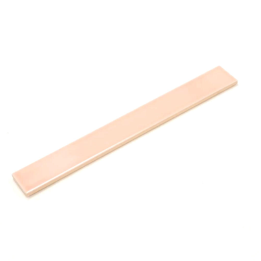 Powder Pink 2x16 Glossy Ceramic Subway Tile (50 pack, 10.76 sq ft/case) - Sample