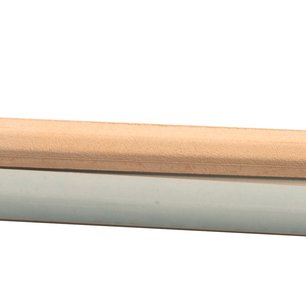Pastel light Blue 0.5x8 Glossy Ceramic Pencil Tile Trim (10 pack, 0.27 sq ft/case) - Sample