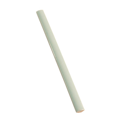 Pastel light Blue 0.5x8 Glossy Ceramic Pencil Tile Trim (10 pack, 0.27 sq ft/case) - Sample