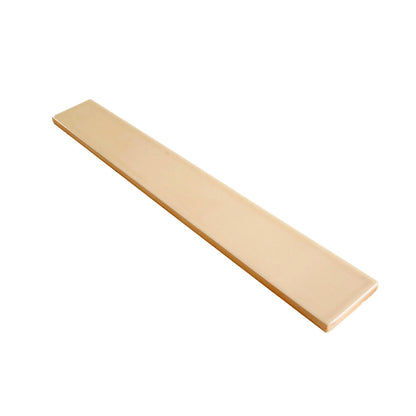 Alabaster Beige 2x16 Glossy Ceramic Subway Tile (50 pack, 10.76 sq ft/case) - Sample