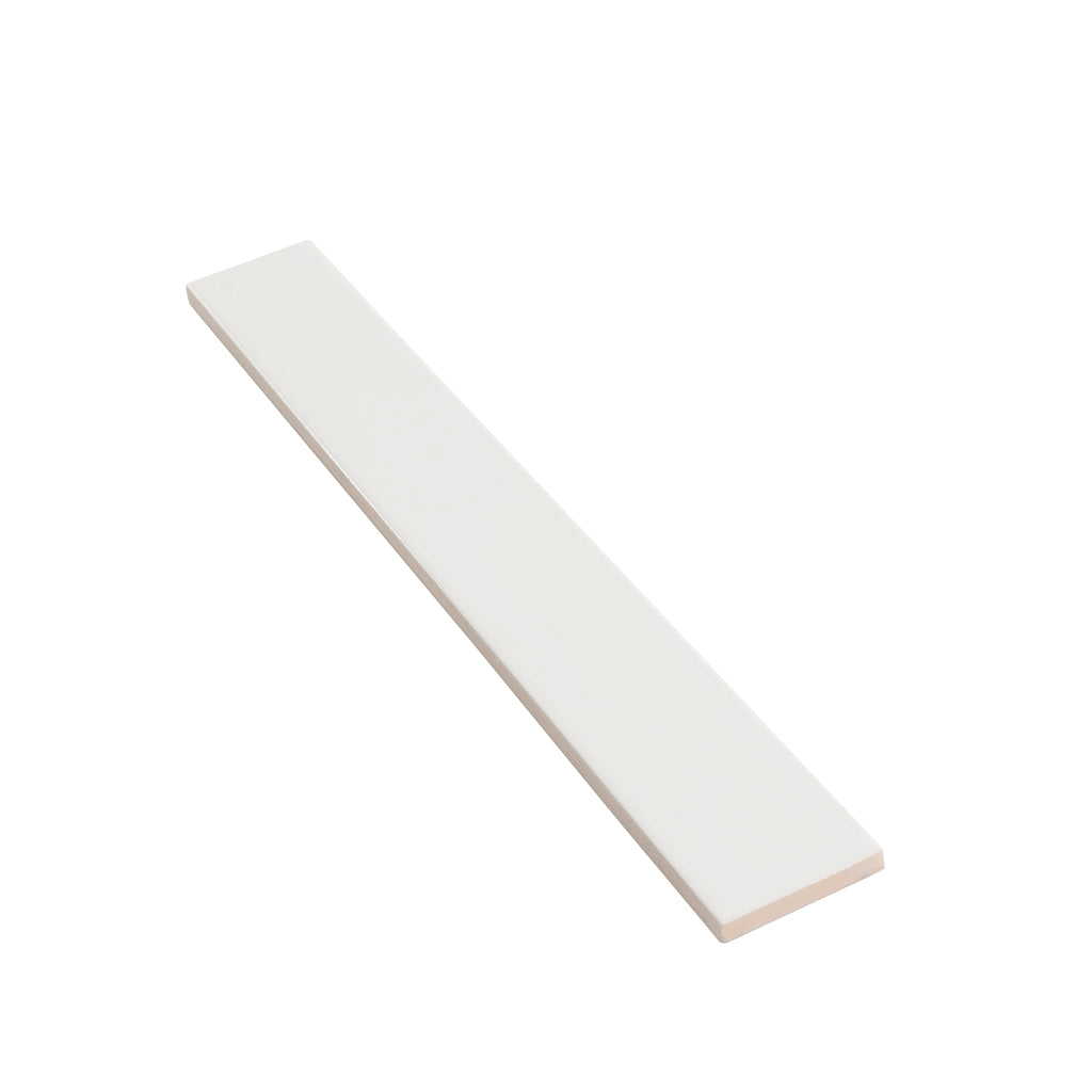 Snow White 2x16 Glossy Ceramic Subway Tile (50 pack, 10.76 sq ft/case) - Sample