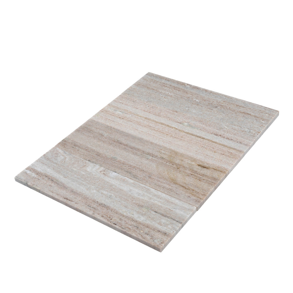 Wooden Beige 4x12 Honed Subway Marble Tile (15 pack, 5 sq ft/case) - Sample