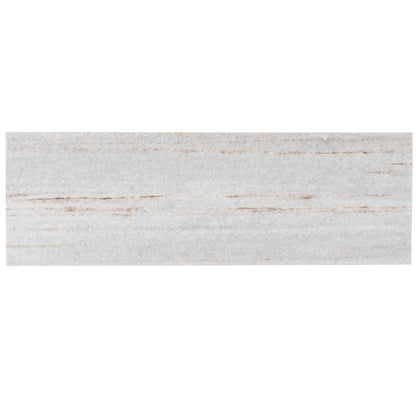 Wooden Beige 4x12 Polished Subway Marble Tile (15 pack, 5 sq ft/case) - Sample