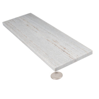 Wooden Beige 4x12 Polished Subway Crystal Sand Marble Tile (15 pack, 5 sq ft/case)