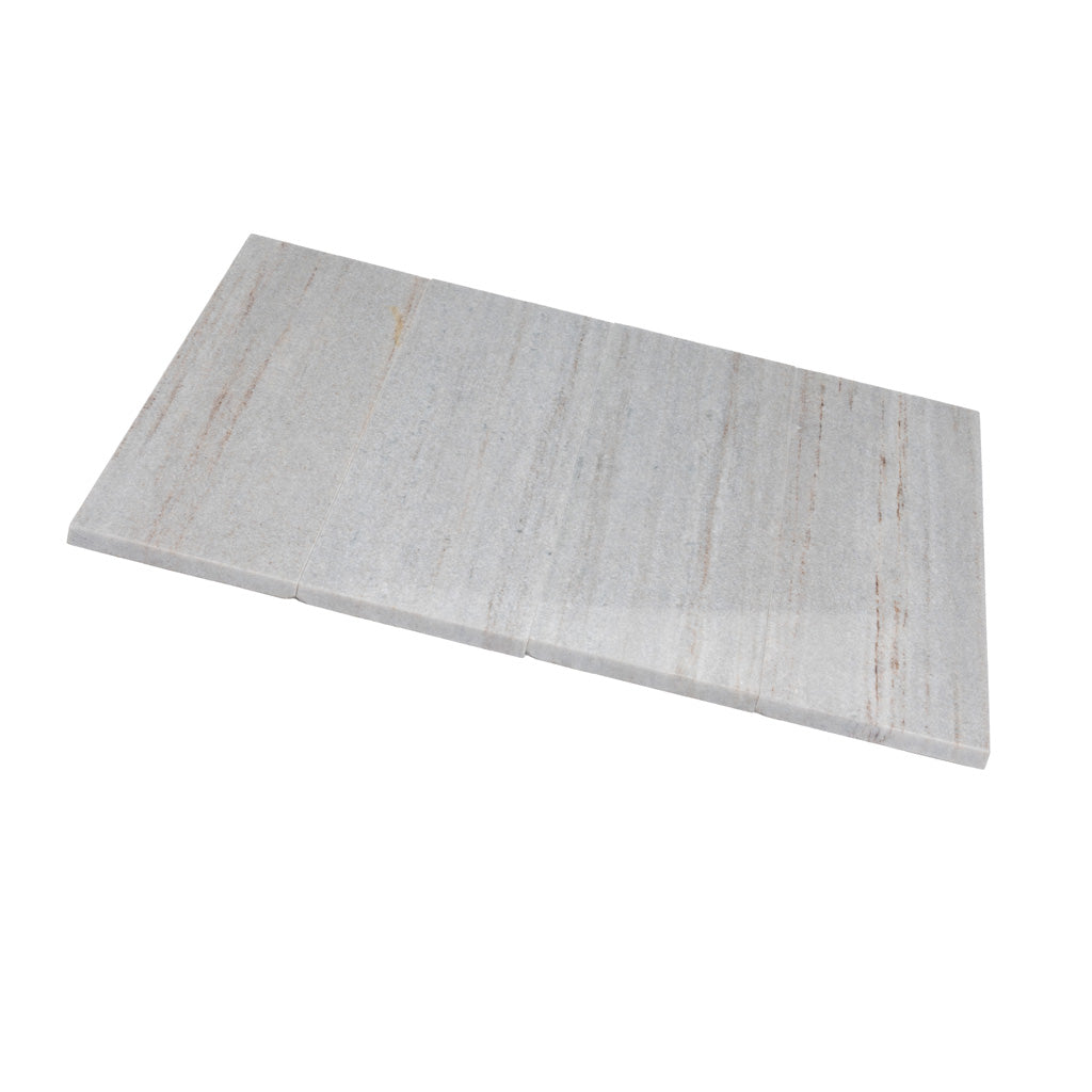 Wooden Beige 4x12 Polished Subway Crystal Sand Marble Tile (15 pack, 5 sq ft/case)