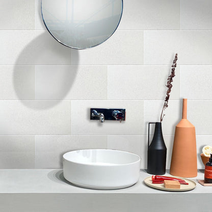 White 12x24 Honed Field Thassos Marble Tile (5 pack, 10 sq ft/case)