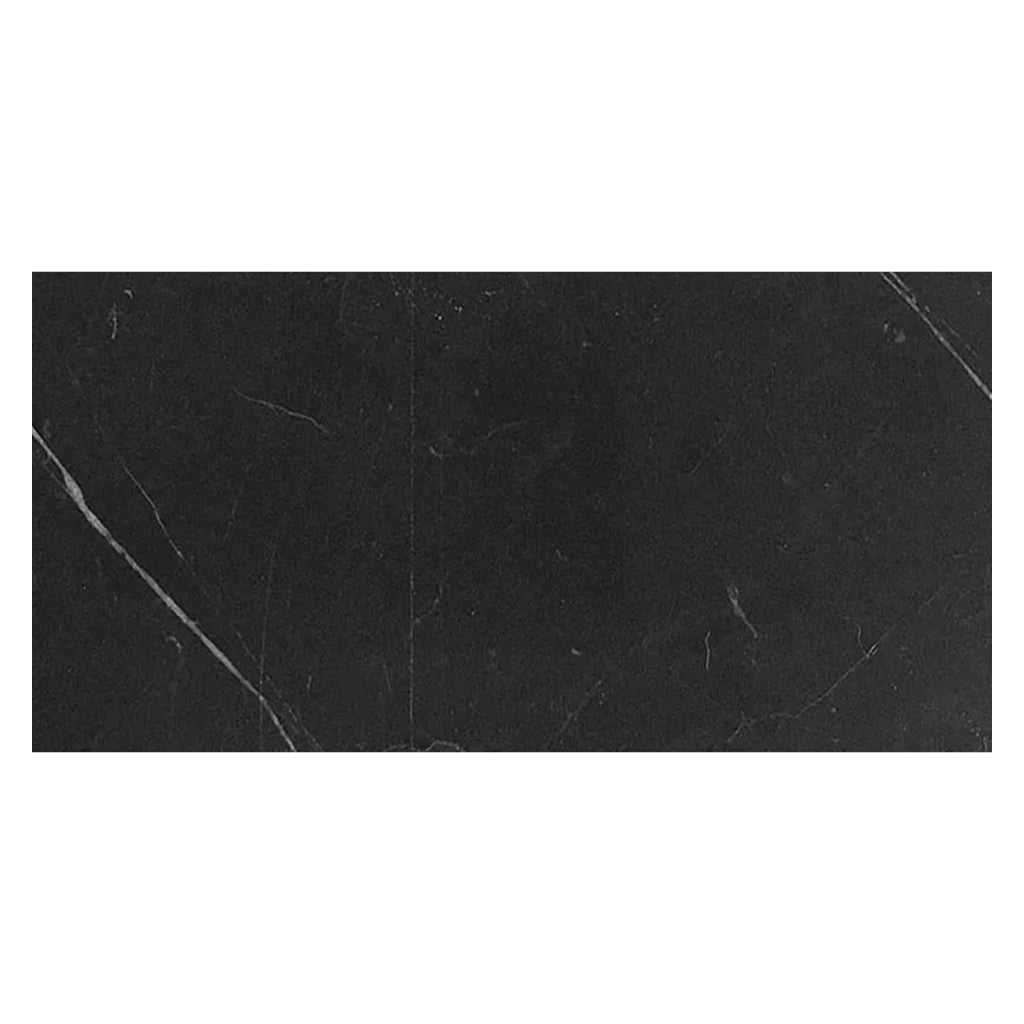 Eastern Black 12x24 Honed Rectangle, Brick Marble Large Format Tile (5 pack, 10 sq ft/case)