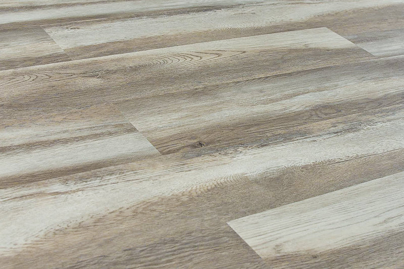 Fiducia SPC Textured/Embossed 7"x60" Vinyl Flooring 6mm - Neutral Hale