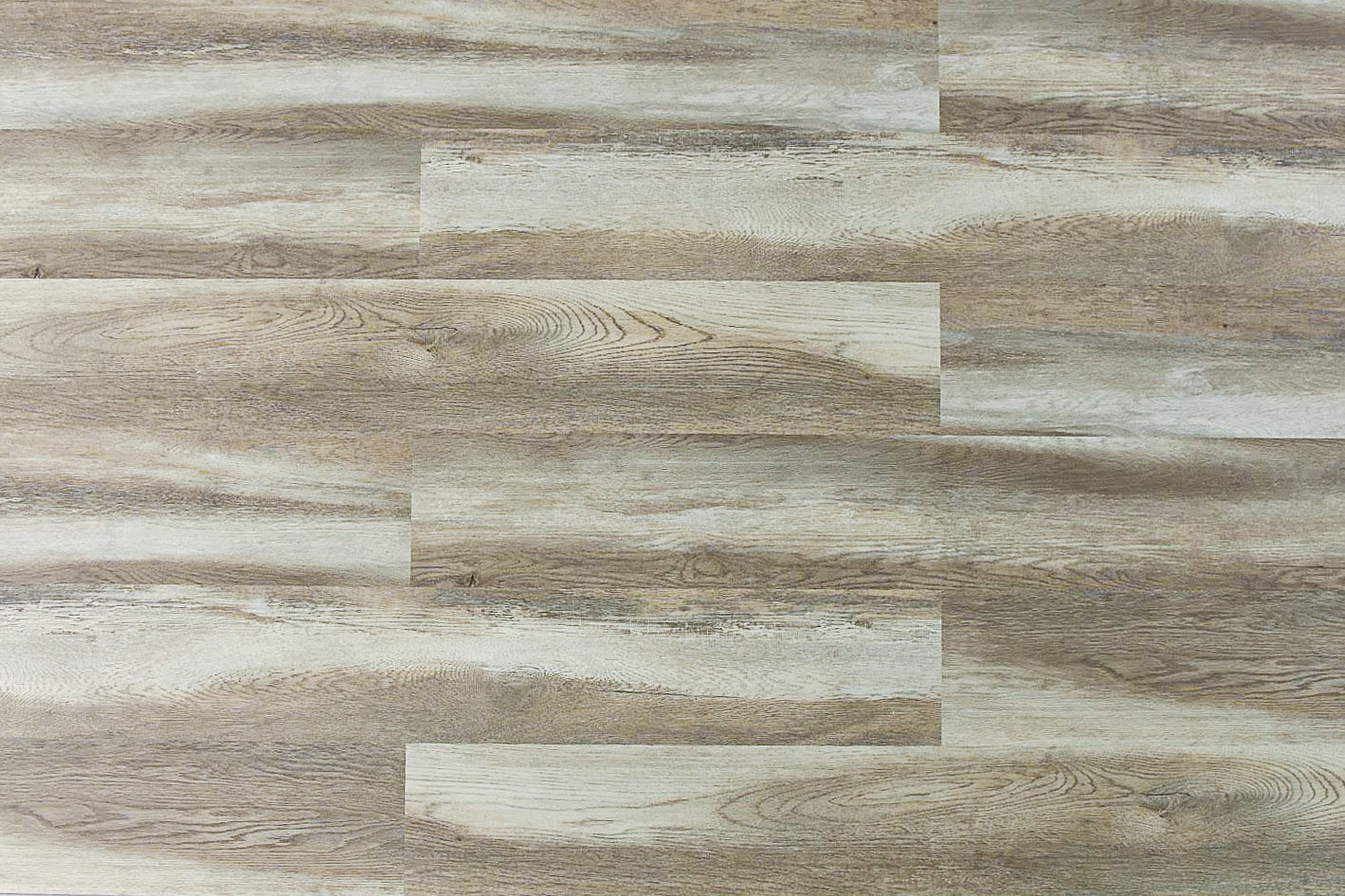 Fiducia SPC Textured/Embossed 7"x60" Vinyl Flooring 6mm - Neutral Hale