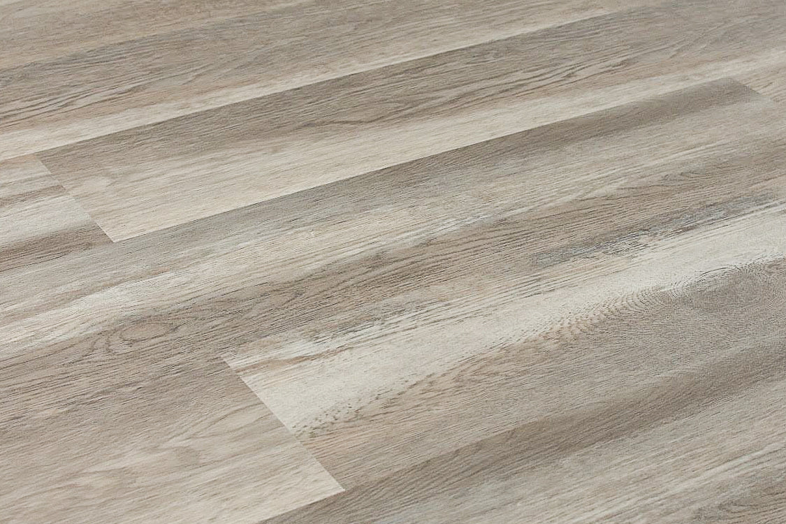 Fiducia SPC Textured/Embossed 7"x60" Vinyl Flooring 6mm - Simple Cream