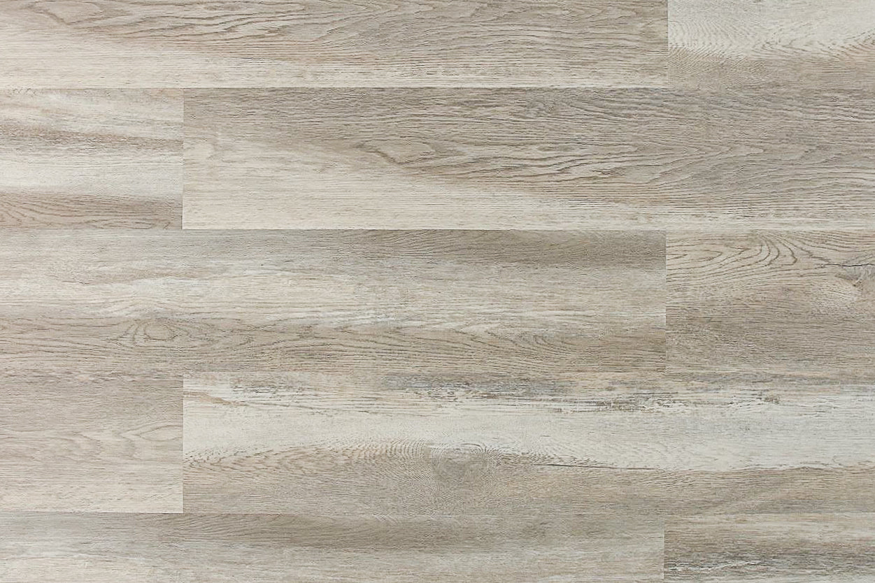 Fiducia SPC Textured/Embossed 7"x60" Vinyl Flooring 6mm - Simple Cream