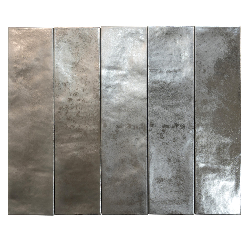 Deep Gray 2.5x10 Matte Ceramic Subway Tile (30 pack, 5.06 sq ft/case) - Sample