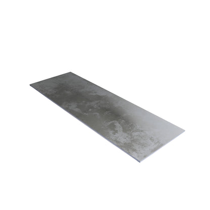Silver-charcoal Gray 16x48 Matte Ceramic Large Format Tile (2 pack, 10.34 sq ft/case)