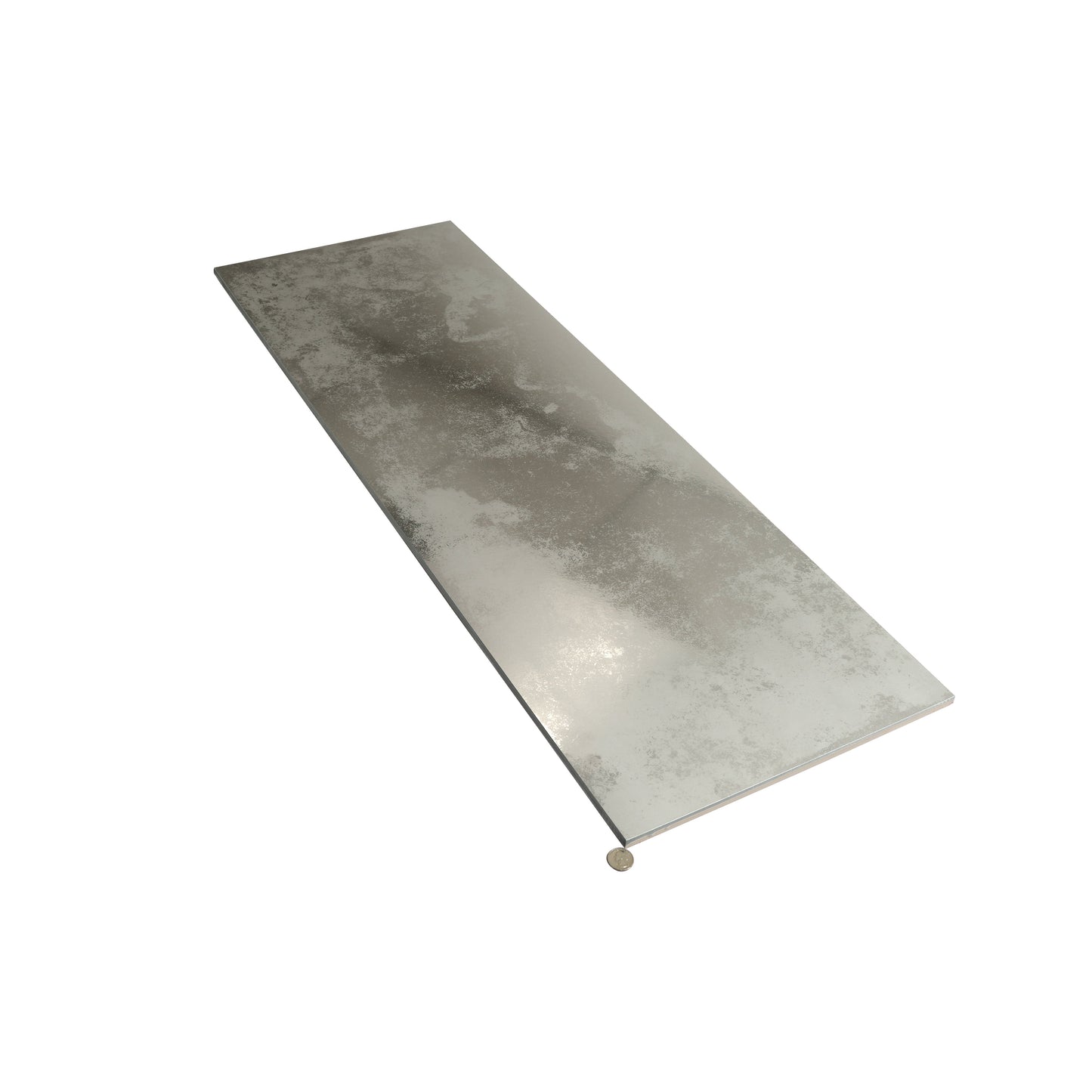 Silver-charcoal Gray 16x48 Matte Ceramic Large Format Tile (2 pack, 10.34 sq ft/case)