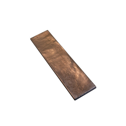 Bronze 2.5x10 Matte Ceramic Subway Tile (30 pack, 5.06 sq ft/case) - Sample