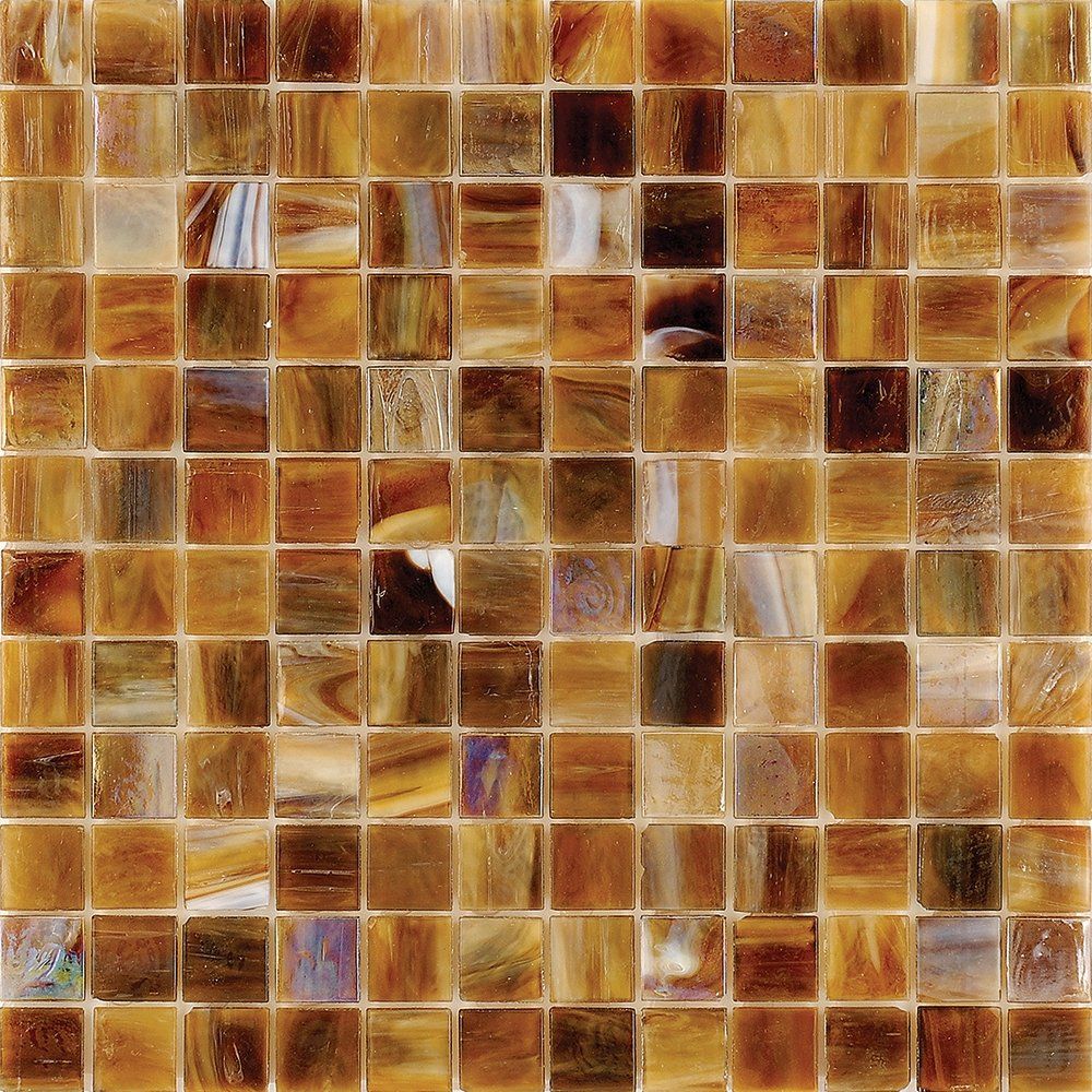 Mare Mist Polished 1x1 Glass Mosaic