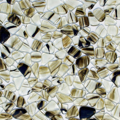 Mare Mist Glossy Gloss Glass Mosaic