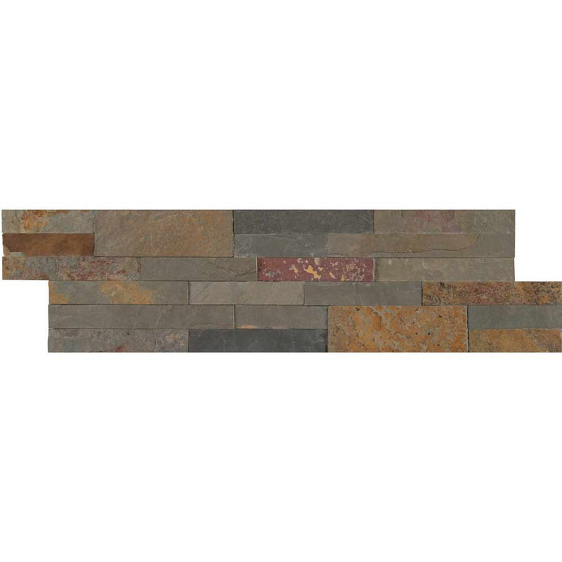 MSI Gold Rush Veneer Peel and Stick Slate Wall Tile 6"x22"